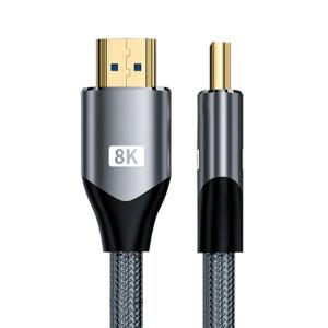 HDMI2.1 cable Aluminum alloy 8k HD cable set top box TV computer game console cable connection cable HDMI cable
