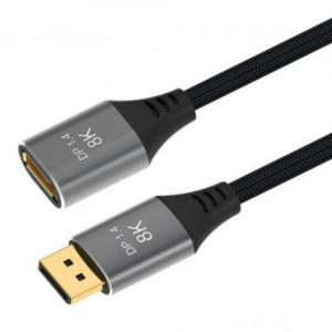 Displayport 1.4 Male to Female Extension Cable 