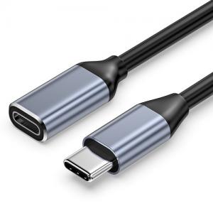 USB 3.1 Type c Male to Female cable with PD 100W 4K30Hz video and 10G Date