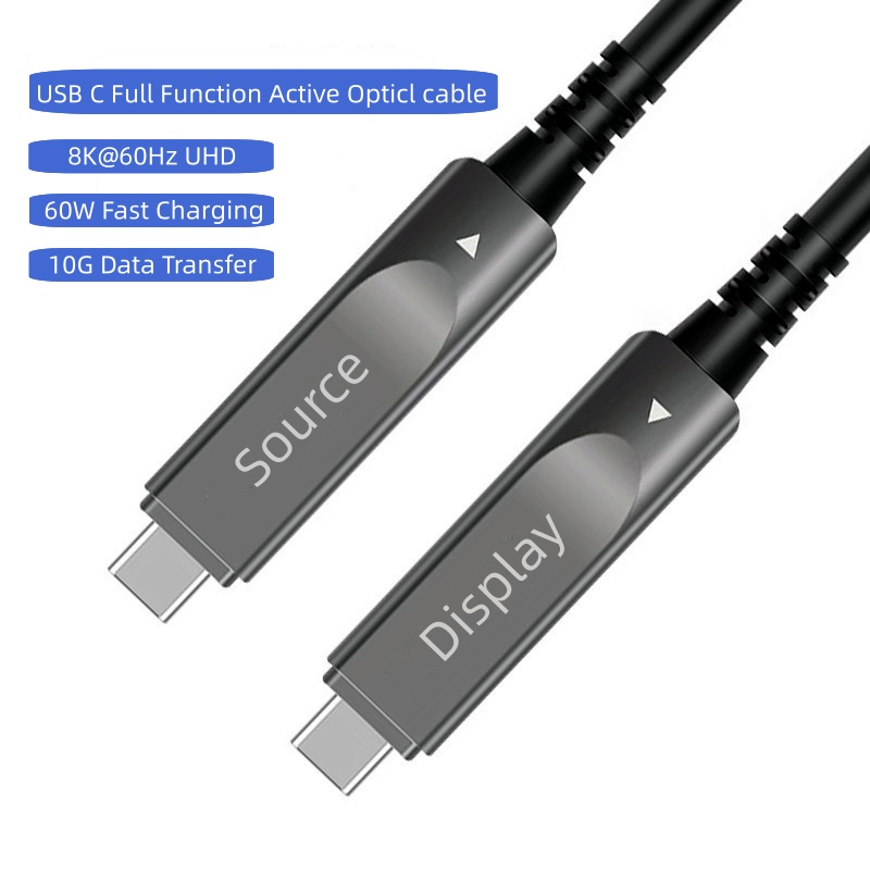 USB C Full Function fiber Cable